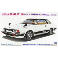 Hasegawa HC61 21161 1/24 Ölçek, Nissan Silvia (S110) EARLY Version Ht 2000ZSE-X (1979), Otomobil Plastik Model Kiti