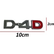 Toyota Yazı Corolla 07-16/yaris 06-12/rav4 05-11 Arka (D4D Yazısı)