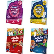 Okul Öncesi Aktivite Seti 4-6 Yaş (4 Kitap)