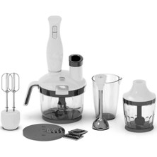 Çok Fonksiyonlu Çok Amaçlı Beyaz Blender Seti, Pratik ve Şık Tasarım