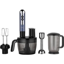 Mavi Renkli Çok Amaçlı Blender Seti, Sağlam ve Şık Tasarım
