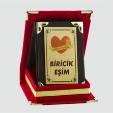 Zeroshop Biricik Eşim Plaketi-Kırmızı
