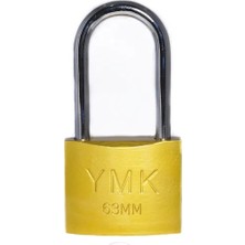 Ymk Eko Sarı Boyalı Uzun Kancalı Asma Kilit 50MM