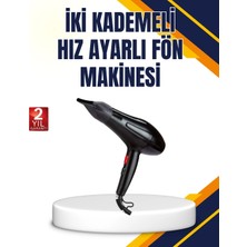 Soğuk Üfleme Özellikli 2200W Profesyonel Fön Makinesi