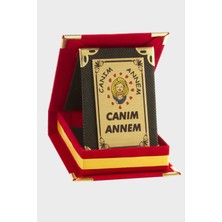 Zeroshop Canım Annem Plaketi-Kırmızı