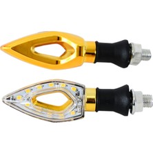 Motobir Sinyal Takımı LED Sarı Delikli