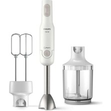 700W 500ML Çift Bıçaklı Beyaz Blender Seti, 2 Kademeli, Şık ve Kullanışlı Tasarım
