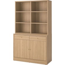 Kapaklı Dolap, Meşe Kaplama, 121X201 cm