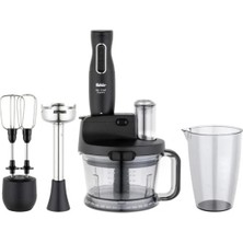 Güçlü 1000W Rondo Mikser Seti, Şık Antrasit Renk, Pratik Kullanım