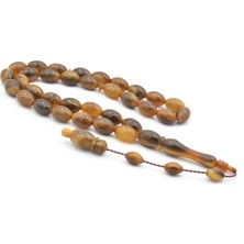 Usta Işi Sistemli Iri Boy Arpa Kesim Ceylan Boynuzu Tesbih 012