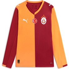 Puma Galatasaray 25/26 Uzun Kollu İç Saha Forması Erkekler İçin XS Beden ve Takım Renkleri