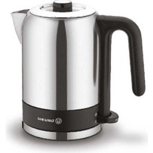 1.2 L Elektrikli Su Isıtıcı, Şık Gri Renk, Hızlı ve Güvenilir Isıtma