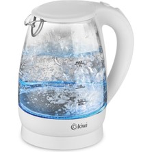 Beyaz Elektrikli Su Isıtıcı, Kettle, Hızlı ve Pratik Kullanım