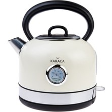 Bej Retro 2151 Krem Su Isıtıcı, Şık ve Kullanışlı Tasarım.