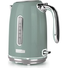 Mint Yeşil 1.7l Retro Su Isıtıcısı, Şık ve Kullanışlı Tasarım
