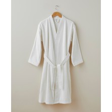 Chic Diamond Pamuk Bornoz S-M Fildişi