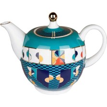 Çok Renkli Art Leslie Bone Çaydanlık 1300 Ml, Şık ve Kullanışlı Mutfak Ürünü