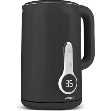 Çift Katmanlı 1,7l Su Isıtıcı, LED Ekran, Anlık Sıcaklık Gösterge, Sıcaklık Ayarlı