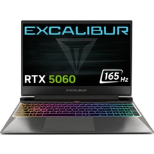 Casper Excalibur G870 Series 2 Core 5-210H 24GB 2TB RTX5060 15.6" Freedos Gaming Laptop G870.210H-CX60X-C - Görsel 1