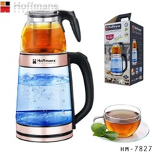 Gri Çok Fonksiyonlu Elektrikli Çaycı ve Kettle, Pratik ve Şık Tasarım