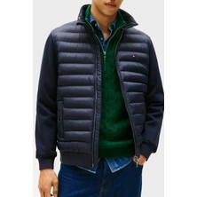 Tommy Hilfiger Kapitoneli Pamuklu Regular Fit Dik Yaka Ceket Erkek Ceket MW0MW41329 Dw5