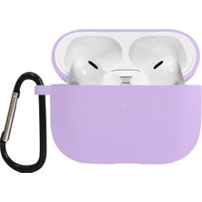 Microsonic Airpods Pro 3 Liquid Silicone Lansman Lila