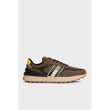 Tommy Jeans Logolu Kalın Tabanlı Süet Sneaker Ayakkabı Erkek Ayakkabı EM0EM01537 Rbm