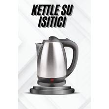 Çok Renkli Paslanmaz Çelik Kettle Su Isıtıcı 220-240V Kablolu