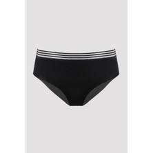 Loya Siyah Barbara Dikişsiz Yüksek Bel Külot