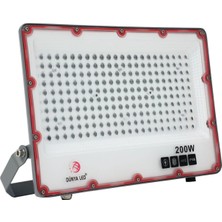Profesyonel Seri LED Projektör / Smd Osram LED 200W 6500K / IP66 / Dünya LED