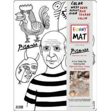 Funny Mat - Pablo Pıcasso 30 x 40 cm