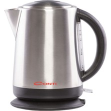 Gri Kristal Su Isıtıcı, Şık ve Pratik Elektrikli Kettle