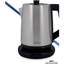 Paslanmaz Çelik 2l Elektrikli Su Isıtıcı, 2200W, Dayanıklı ve Şık Tasarım