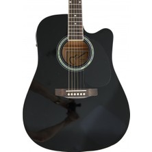 Almira F650N-Bkc Siyah Elektro Akustik Gitar