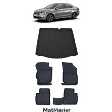 Citroen C-Elysee 2015 Model 5d Premium Ekstra Havuzlu Paspas ve Bagaj Havuzu Set
