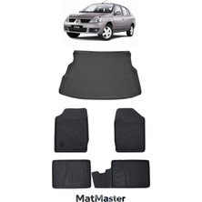 Renault Clio 2 2003 Model 5d Premium Ekstra Havuzlu Paspas ve Bagaj Havuzu Set