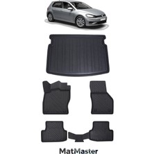 Volkswagen Golf 7 2013 Model 5d Premium Ekstra Havuzlu Paspas ve Bagaj Havuzu Set