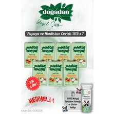 Doğadan 7 Al 6 Öde Yeşil Çay Papaya Hindistan Cevizli 18'li ve Rosie Pamuk