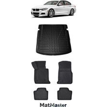 Bmw 3 Serisi F30 2013 Model 5d Premium Ekstra Havuzlu Paspas ve Bagaj Havuzu Set