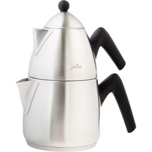 Çelik Mat Çaydanlık, Renkli ve Şık Tasarım, Dayanıklı ve Güzel Görünüm