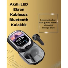 Zeroshop Şık, Akıllı ve Güçlü: LED Ekranlı Kablosuz Kulaklık Seti