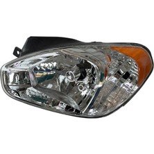 Hyundaı Far Accent Era 07-09 Sol (Sarı Elektrikli)