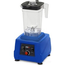 2 Litre Mavi Manuel Bar Blender, Kapaksız, Sensörsüz ve Şık Tasarım