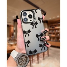 Iphone 15 Pro Max Uyumlu Kaplan Zebra Desenli Lüx Telefon Kılıfı MK01A