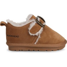 Buckhead Slide BUCK3066-BH141 Kürklü Çocuk Ayakkabı - Deve Tüyü
