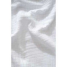 Müslin Yatak Örtüsü Ultra Yumuşak Yüksek Kaliteli 4 Kat Muslin Pike (Tek Kişilik (180X240 Cm)