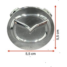 Mazda Jant Göbek Mazda 3 04-15/mazda 6 04-15/mazda 2 04-15 (Gri) (5,6 Cm)