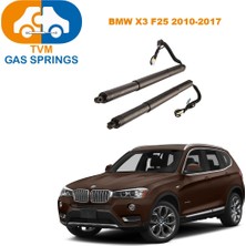 Tvm Gas Springs Bmw X3 F25 2010-2017 Elektrikli Bagaj Amortisörü Sağ / Sol (Takım)