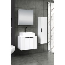 65 cm Chester Banyo Dolabı + 30 cm Boy Dolabı