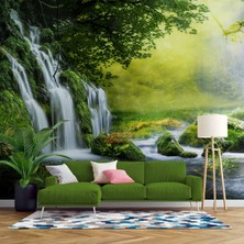 Doğa, Nehir ve Şelale Manzaralı Duvar Kağıdı